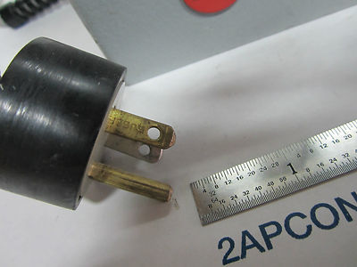 MICROSCOPE PART LEITZ WETZLAR LAMP POWER SUPPLY broken cable strain relief BN#18