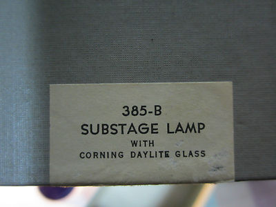 Microscope Part American Optical Co. American Optics Light Source Illuminator Optics