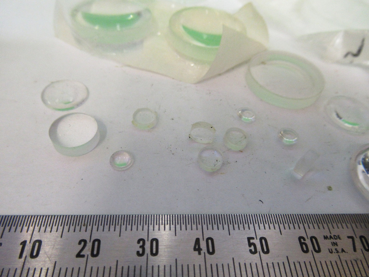 LOT OPTICAL GLASS LENSES ASSORTED LASER OPTICS NICE AS PICTURED U9-A-48