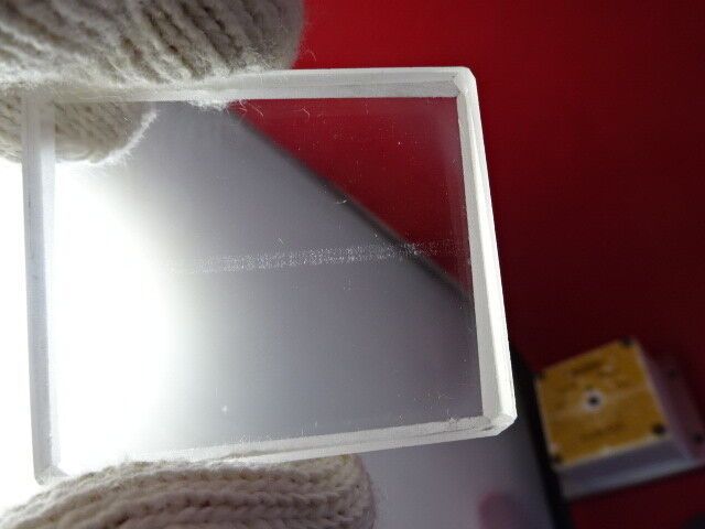 SLAB POLISHED SYNTHETIC QUARTZ SINGLE CRYSTAL HIGH PRESSURE SEED INSIDE &5-DT-D