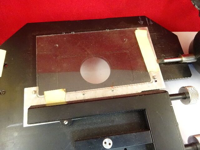 ZEISS GERMANY STAGE SPI MICROMETER SPECIMEN TABLE MICROSCOPE PART &79-24