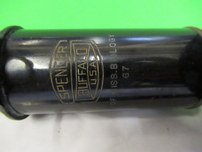 Antique Brass Spencer Lens Co. Tubus + Nosepiece Microscope Part