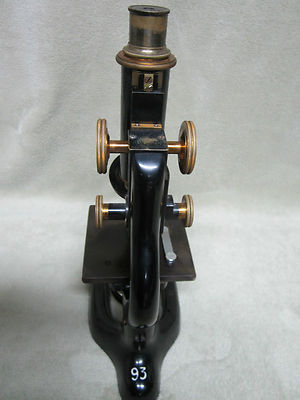 VINTAGE OPTICAL BAUSCH LOMB MICROSCOPE COLLECTABLE OK OPTICS AS IS BIN#OFC2 ii