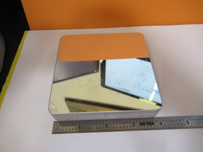 Optical Large Glass Square Mirror [scratches]