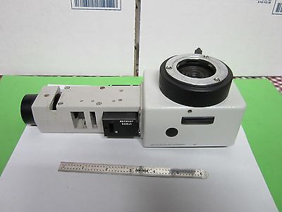 MICROSCOPE PART OPTICS LEITZ VERTICAL ILLUMINATOR GERMANY AS IS BIN#39-A