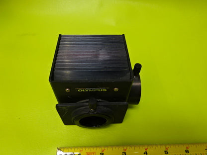 Microscope Part Olympus Japan Lamp Housing Empty AS IS