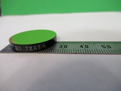 OPTICAL COATED  FILTER LENS LASER OPTICS AS PICTURED X6-A-147
