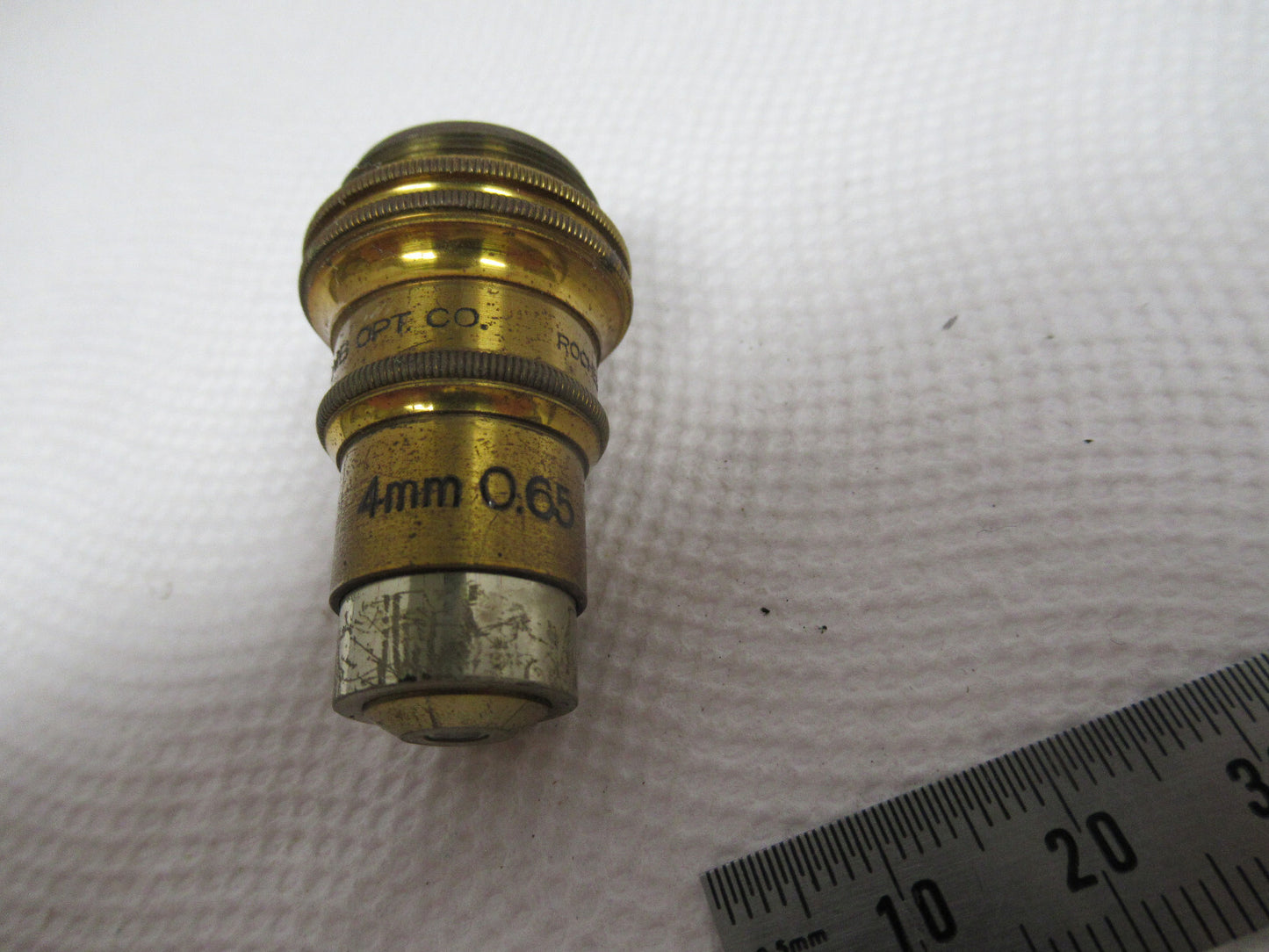Optical Vintage Microscope Objective 43X Bausch & Lomb Optics