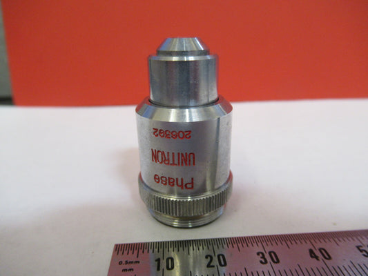 Unitron Japan Phase Objective 40R D.m. Ph Microscope Part