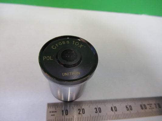 Unitron Japan Eyepiece Pol 10X Cross Lens Microscope Part