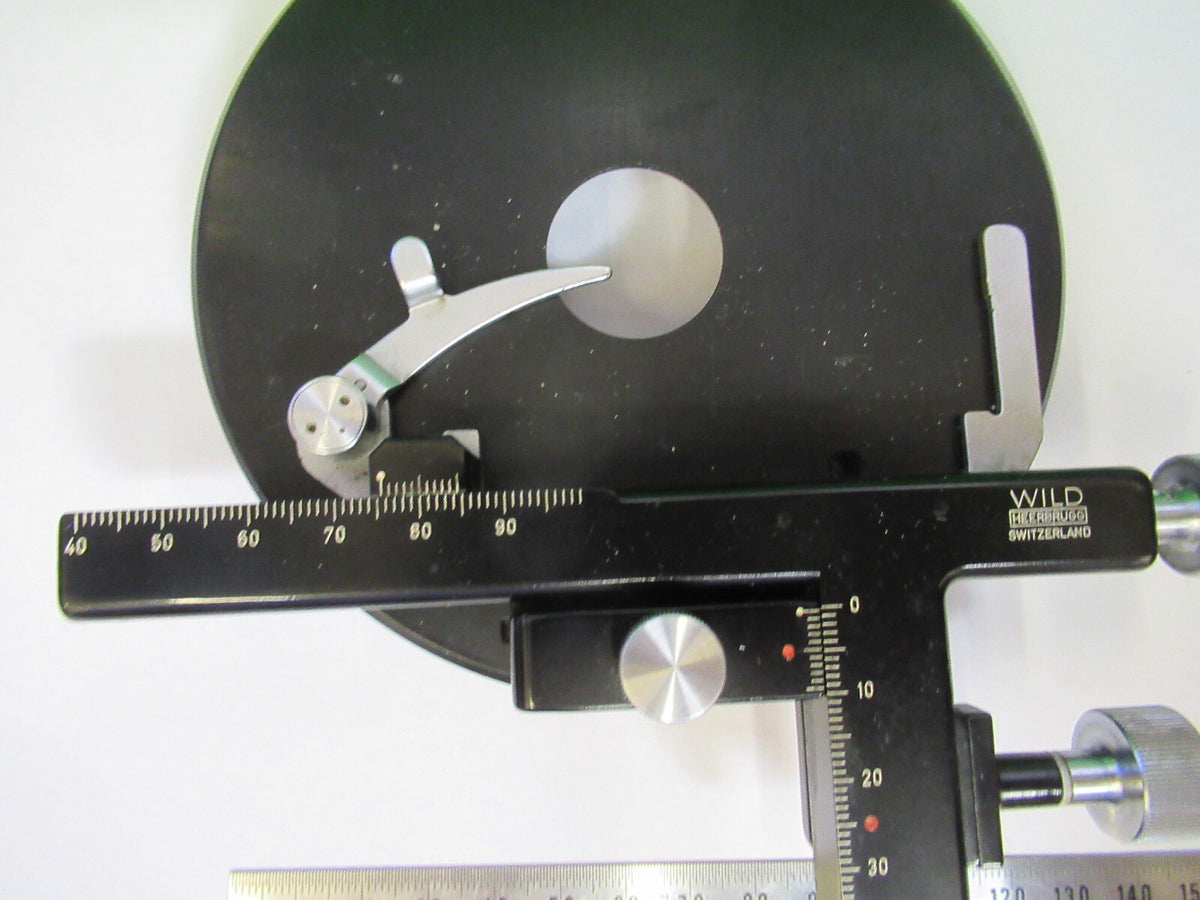 Wild Swiss Bino Xy Stage Table Microscope Part