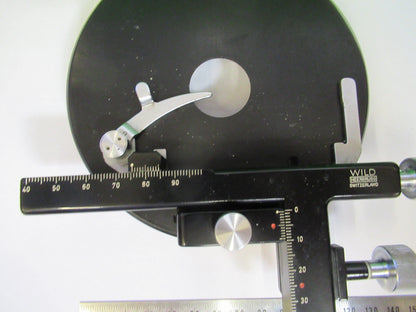 Wild Swiss Bino Xy Stage Table Microscope Part