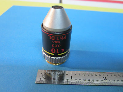 Optical Microscope Objective Nikon Japan 10X Dl PH1 Nice Optics