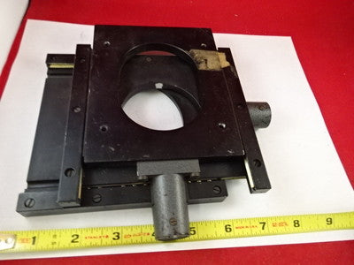 TABLE POSITIONING STAGE PART WITHOUT MICROMETERS AS IS &IL-74-08