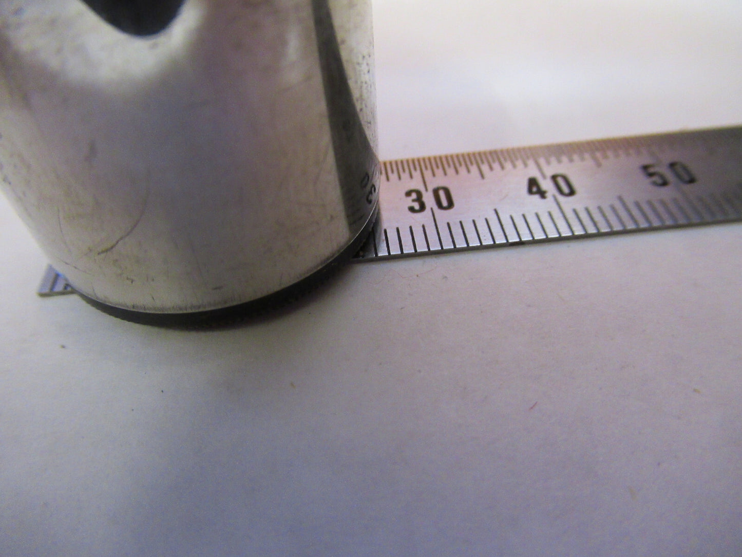 ANTIQUE BAUSCH LOMB "1/2"  EYEPIECE OPTICS MICROSCOPE PART AS PICTURED Y1-A-50