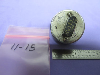 VINTAGE WWII QUARTZ CRYSTAL BLILEY ELECTRIC VARIABLE 2400 KC FREQUENCY VF1 11-15