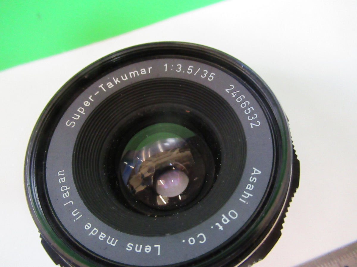Lens Camera Asahi Japan F 1.3.5 Takumar Optics