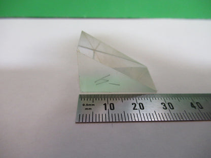 Bausch & Lomb Glass Prism Optics Microscope Optical Part