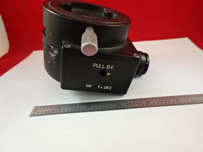 MICROSCOPE PART OLYMPUS JAPAN VERTICAL ILLUMINATOR PIECE OPTICS  B#Q1-A-04