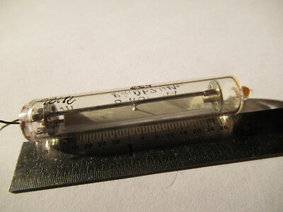 Antique Quartz Radio Crystal Russian Glass Holder Frequency Control