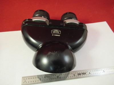 Carl Zeiss AG Germany Optical Binocular Head Microscope Part Optics