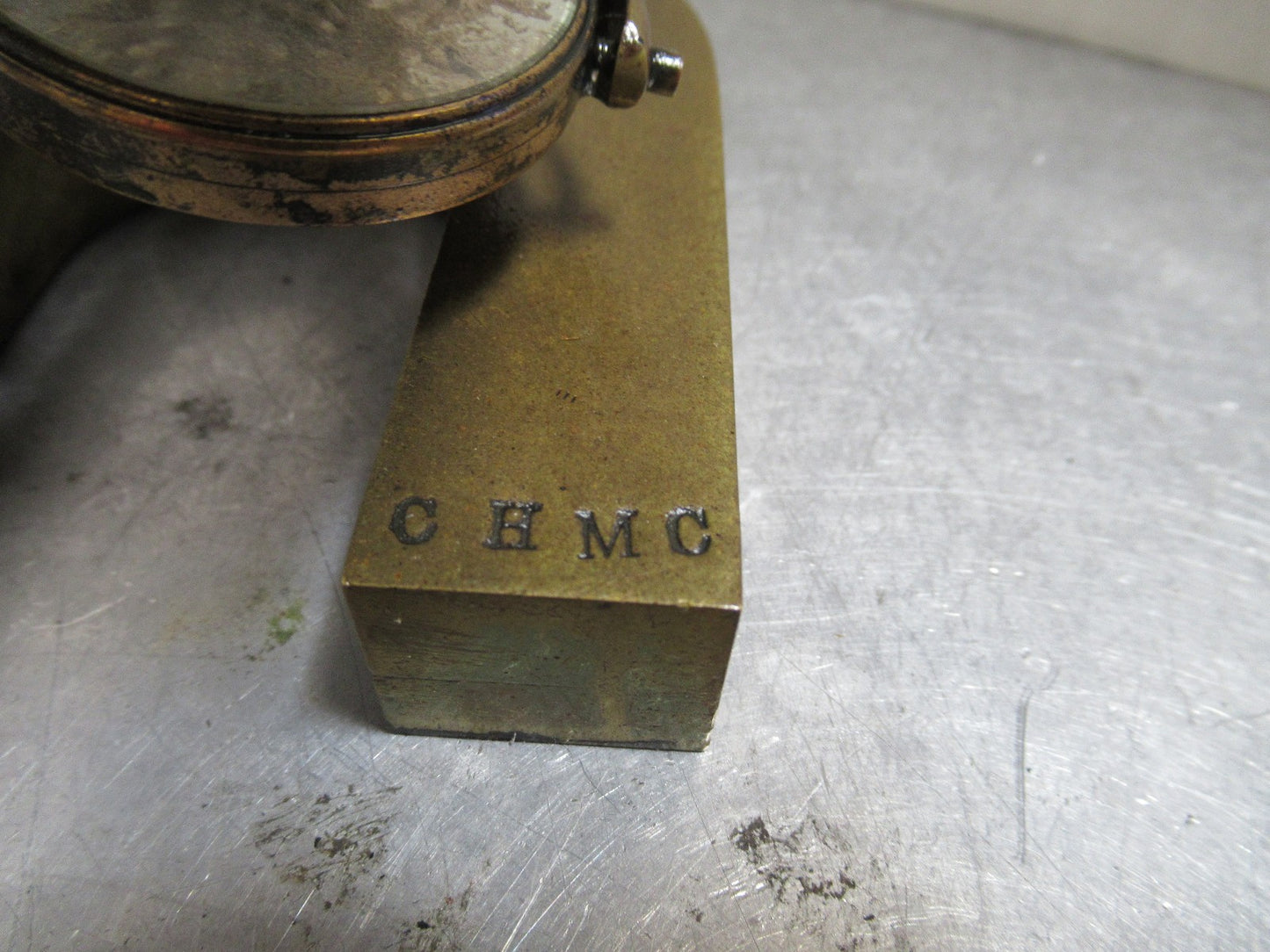 ANTIQUE BRASS BAUSCH LOMB circa 1880 RARE MICROSCOPE AS PICTURED LOB