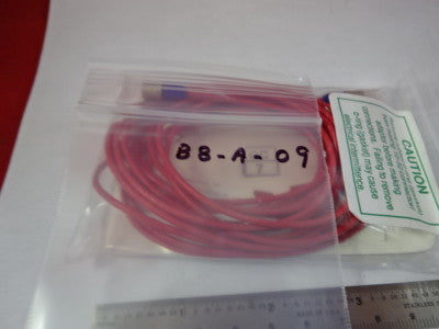 CABLE for MEGGITT ENDEVCO 3090C ACCELEROMETER VIBRATION SENSOR AS IS #B8-A-09