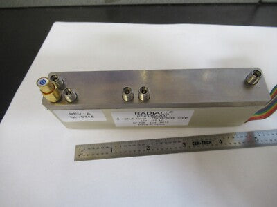 RADIALL FRANCE 26.5 GHz STEP ATTENUATOR R543394200 EMI TEST AS PICTURED &B9-A-02