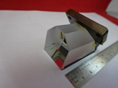 OLYMPUS JAPAN HEAD PRISM MICROSCOPE PART OPTICS AS IS #91-04