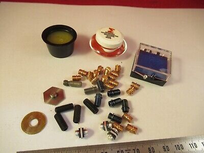 LARGE PCB LOT ACCESSORIES for ACCELEROMETER TEST  studs 10-32, bases  #4-DT-33