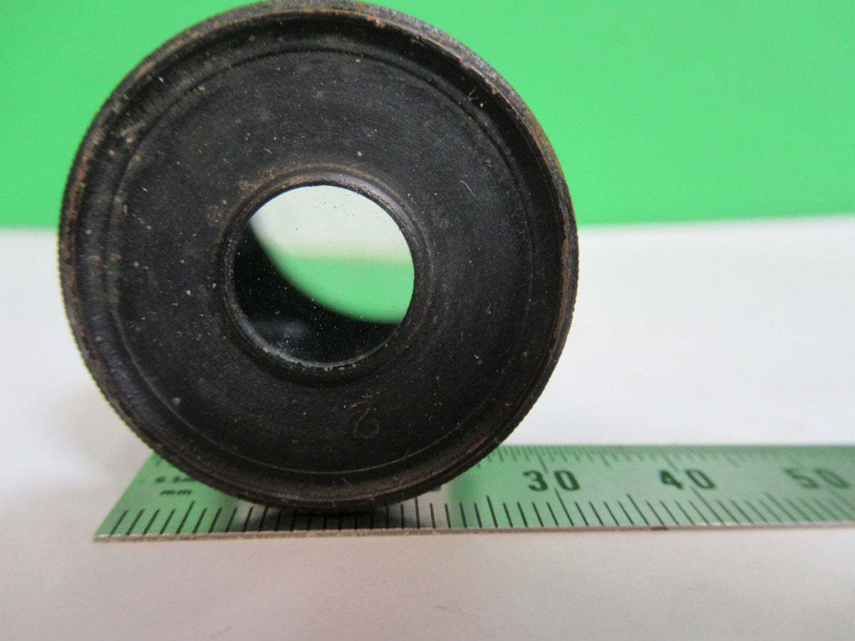 Antique Bausch & Lomb Lens Eyepiece Microscope Part