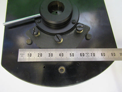 UNITRON JAPAN STAGE TABLE CLIPS IRIS OPTICS MICROSCOPE PART AS PICTURED V3-A-49