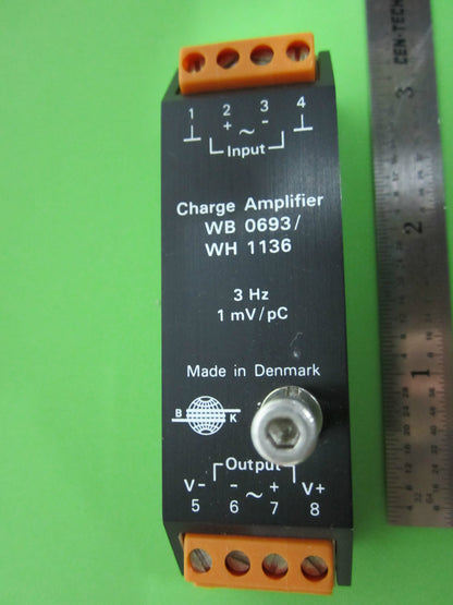 Brüel & Kjær Differential Charge Amplifier Accelerometer Vibration sku#8C xv