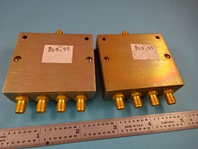 MINI CIRCUITS SPLITTER LOT ZC4PD-900 MICROWAVE RF FREQUENCY AS IS #19-A-21