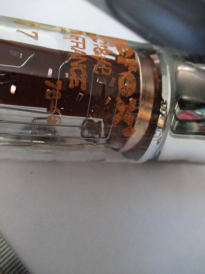 LARGE  VACUUM TUBE  PHOTOMULTIPLIER AMPEREX FRANCE PM-2018 AS PICTURED &W7-B-16