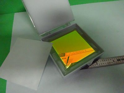 MICROSCOPE PART  OPTICAL MCBAIN COATED GREEN FILTER OPTICS AS IS BIN#Y2-42