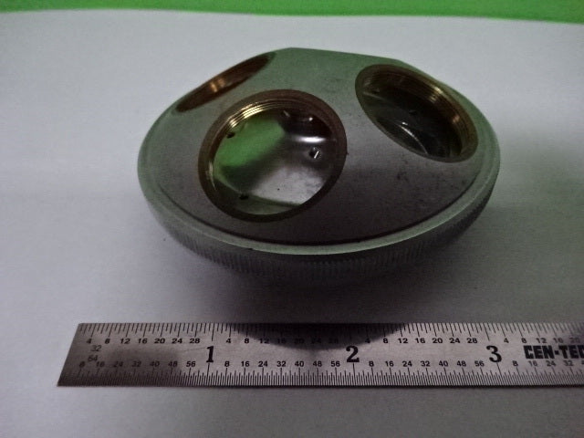 MIKROSKOPTEIL OLYMPUS JAPAN NOSEPIECE AS IS #7B-A-24