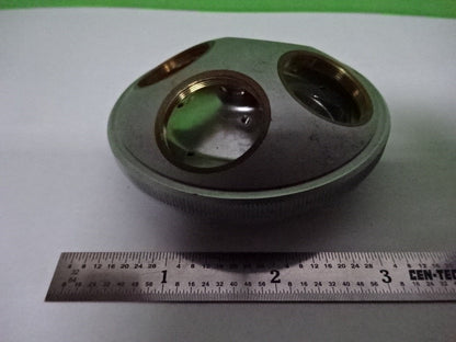 MIKROSKOPTEIL OLYMPUS JAPAN NOSEPIECE AS IS #7B-A-24