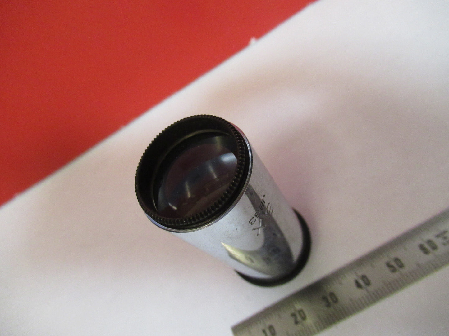 ANTIQUE AO SPENCER 5X LENS OCULAR EYEPIECE MICROSCOPE PART AS PICTURED T9-A-21