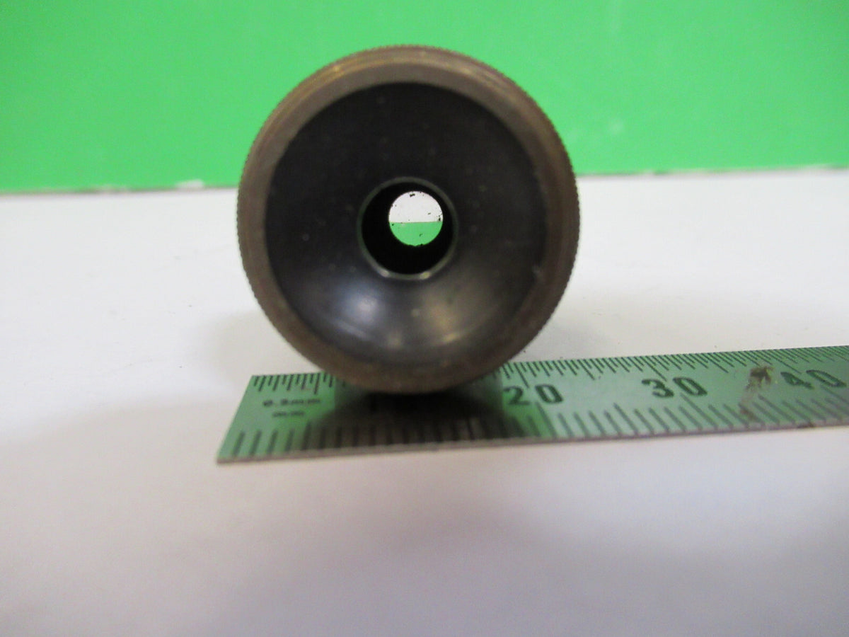 ANTIQUE BRASS BAUSCH LOMB OBJECTIVE 44X MICROSCOPE PART AS PICTURED G8-A-44