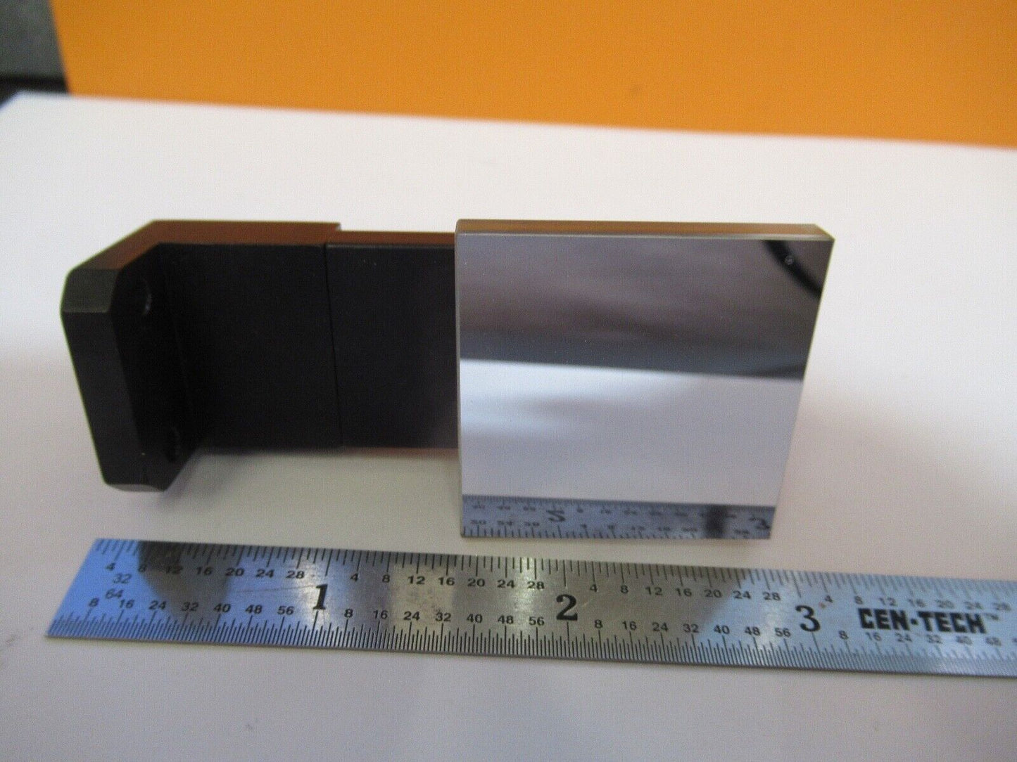 OLYMPUS JAPAN MOUNTED MIRROR PRO OPTICS MICROSCOPE PART AS PICTURED &A5-A-42