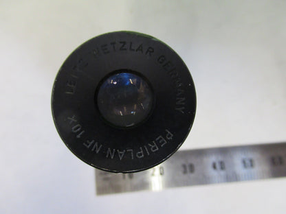 LEITZ WETZLAR NF 10X with pointer EYEPIECE OCULAR MICROSCOPE PART AS PIC X2-A-42