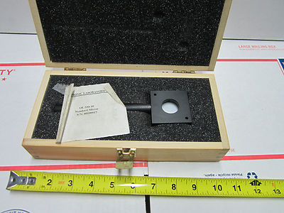 Optical Standard Mirror in Wooden Box Laser Optics