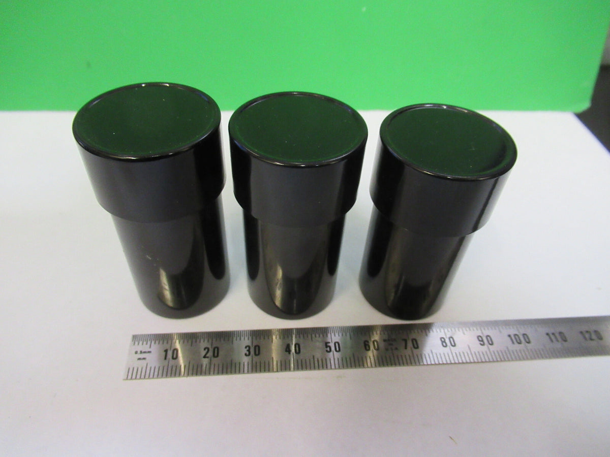 Carl Zeiss AG Germany Lot Empty Plastic Cans Ob Microscope Part