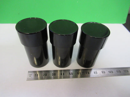 Carl Zeiss AG Germany Lot Empty Plastic Cans Ob Microscope Part
