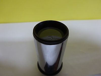 OPTICAL MICROSCOPE PART ANTIQUE EYEPIECE OCULAR 5X OPTICS AS IS BIN#4V-FL-13