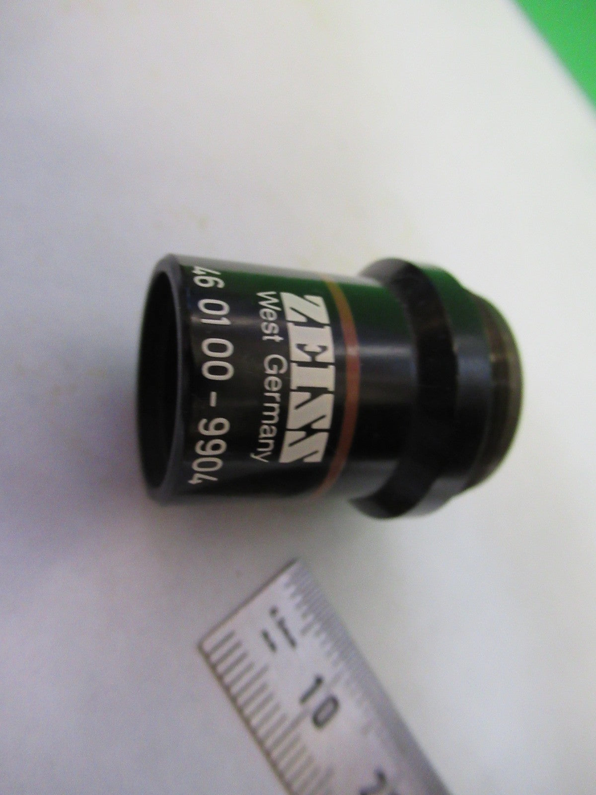 ZEISS GERMANY OBJECTIVE 3.2X  /160 OPTICS MICROSCOPE PART AS PICTURED U8-B-40