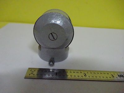 MICROSCOPE PART PRISM LEITZ WETZLAR GERMANY PROJECTOR OPTICS AS IS BIN#W9-37