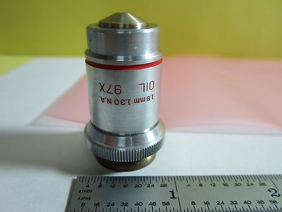 Microscope Part Objective Bausch & Lomb 97X Optics