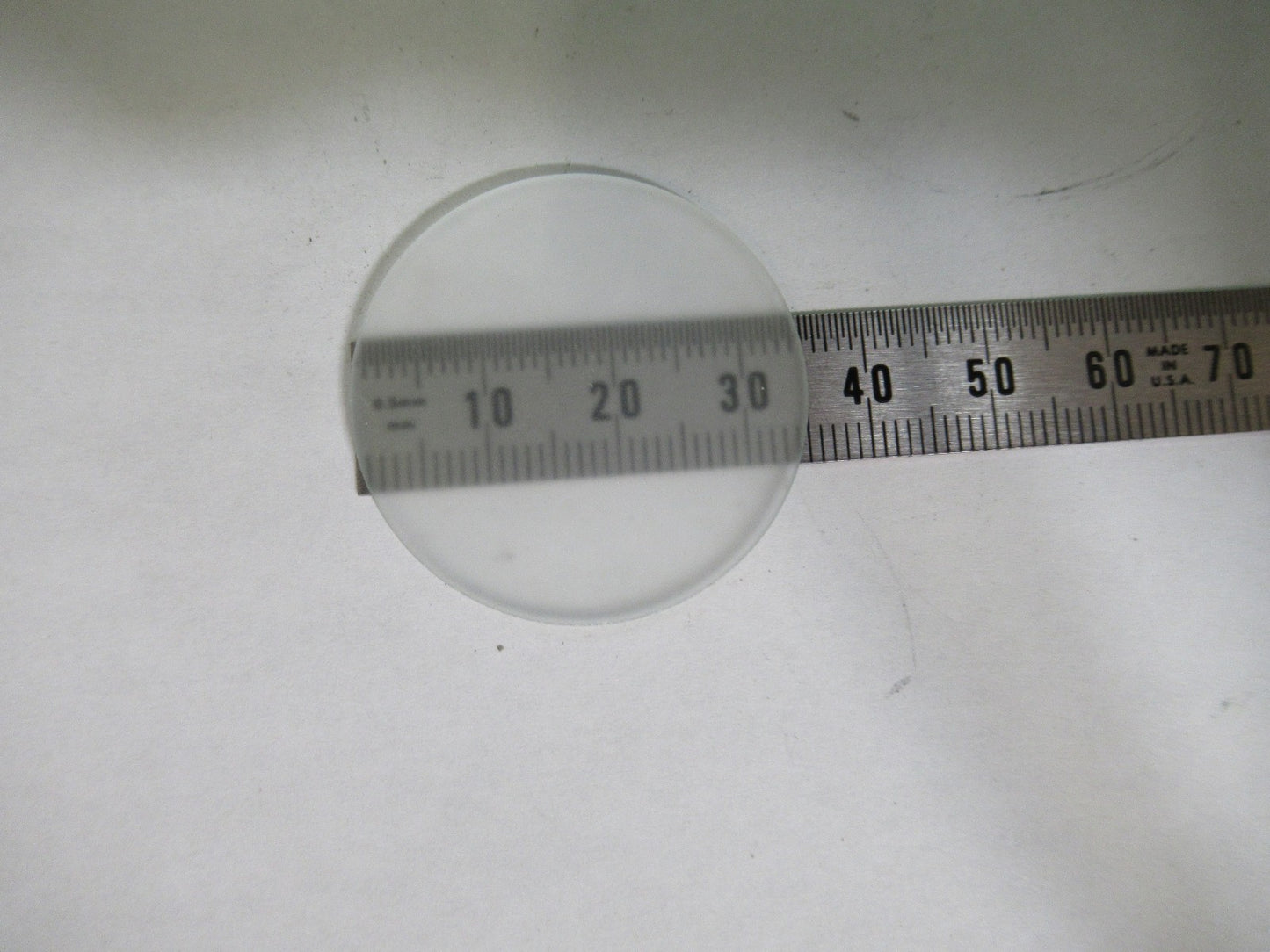 OLYMPUS JAPAN DIFFUSER FILTER LENS OPTICS MICROSCOPE PART AS PICTURED T4-A-28